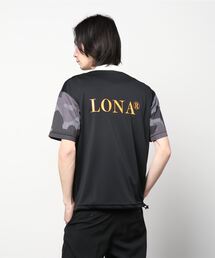 MARK&amp;LONA - coco 中古 マークアンドロナ MARK&amp;LONA メンズ 半袖シャツ 44(S) 青×赤×水色 モックネック カモフラ スカル MARK&LONA - coco 中古 マークアンドロナ MARK&LONA メンズ 半袖