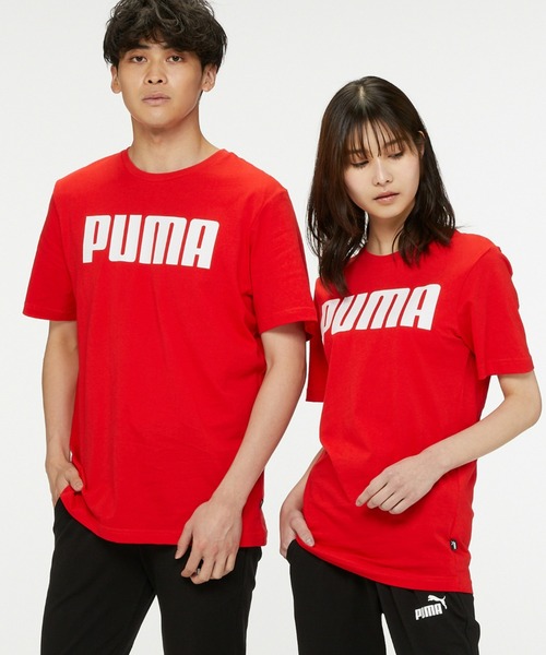 PUMA(プーマ)の「PUMA プーマ メンズ ESS プーマ 半袖 Tシャツ(Tシャツ/カットソー・メンズ・カーキ/ブラック/ホワイト/グリーン系その他/レッド/グリーン/グレー/ヘザーグレー・LARGE/X-SMALL/MEDIUM/X-LARGE/SMALL)」の8枚目の写真