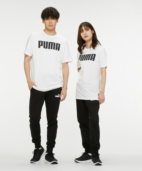PUMA(プーマ)の「PUMA プーマ メンズ ESS プーマ 半袖 Tシャツ(Tシャツ/カットソー・メンズ・カーキ/ブラック/ホワイト/グリーン系その他/レッド/グリーン/グレー/ヘザーグレー・LARGE/X-SMALL/MEDIUM/X-LARGE/SMALL)」の12枚目の写真