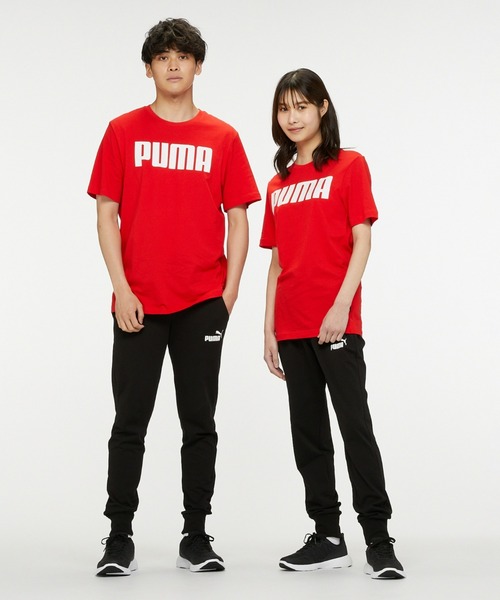PUMA(プーマ)の「PUMA プーマ メンズ ESS プーマ 半袖 Tシャツ(Tシャツ/カットソー・メンズ・カーキ/ブラック/ホワイト/グリーン系その他/レッド/グリーン/グレー/ヘザーグレー・LARGE/X-SMALL/MEDIUM/X-LARGE/SMALL)」の13枚目の写真