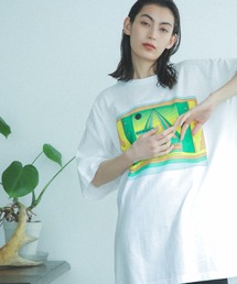 (OKIRAKU×ROSE BUD)レトログラフィックTEE