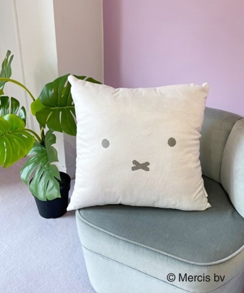 ミッフィー Miffy フェイスクッション クッション クッションカバー Heather ヘザー のファッション通販 Zozotown