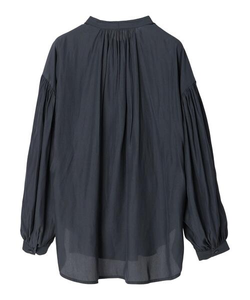 AMERICAN HOLIC（アメリカンホリック）の「ボリュームスリーブブラウス（シャツ/ブラウス・レディース・キャメル/ネイビー/アイボリー/カーキ・L/M）」の16枚目の写真