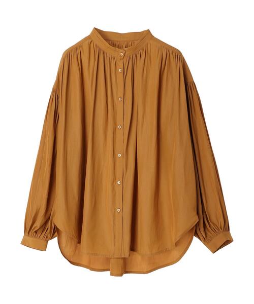 AMERICAN HOLIC（アメリカンホリック）の「ボリュームスリーブブラウス（シャツ/ブラウス・レディース・キャメル/ネイビー/アイボリー/カーキ・L/M）」の7枚目の写真