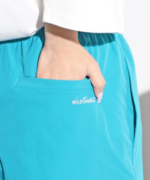 WILD THINGS(ワイルドシングス)の「WILDTHINGS/ワイルドシングス BASE SHORTS ナイロンショーツ ハーフパンツ 半ズボン(その他パンツ・メンズ・オリーブ/ブラック/レオパード/ベージュ/ターコイズブルー・XL/L/M)」の18枚目の写真