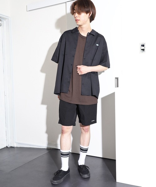 WILD THINGS(ワイルドシングス)の「WILDTHINGS/ワイルドシングス BASE SHORTS ナイロンショーツ ハーフパンツ 半ズボン(その他パンツ・メンズ・オリーブ/ブラック/レオパード/ベージュ/ターコイズブルー・XL/L/M)」の11枚目の写真