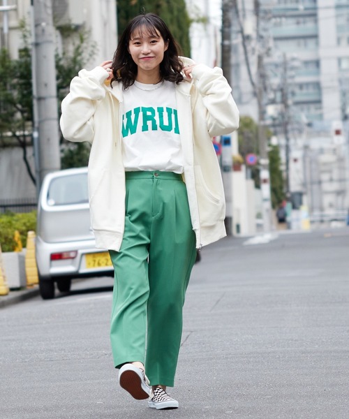 CIAOPANIC TYPY(チャオパニックティピー)の「【ZOZOTOWN限定】【ユニセックス】スウェットビッグフルジップパーカー(パーカー・メンズ・ブラック/グレー/アイボリー/オフホワイト・L/M)」の18枚目の写真