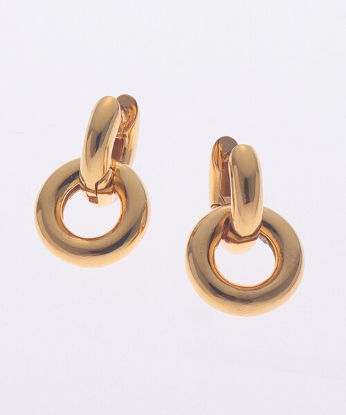OPAQUE.CLIP(オペークドットクリップ)の「Float ring pierce GOLD(ピアス(両耳用)・レディース・ゴールド・99)」の1枚目の写真