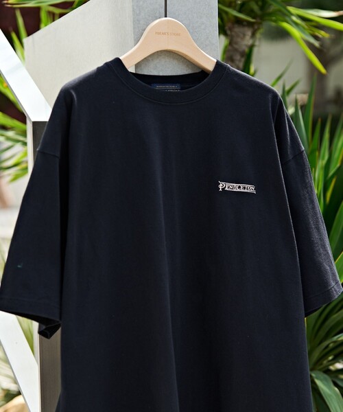 FREAK'S STORE（フリークスストア）の「PENDLETON/ペンドルトン BACK PRINT Tシャツ / バックプリント半袖Tシャツ（Tシャツ/カットソー・レディース・オフホワイト/グリーン/ブラック・ﾌﾘ-）」の4枚目の写真
