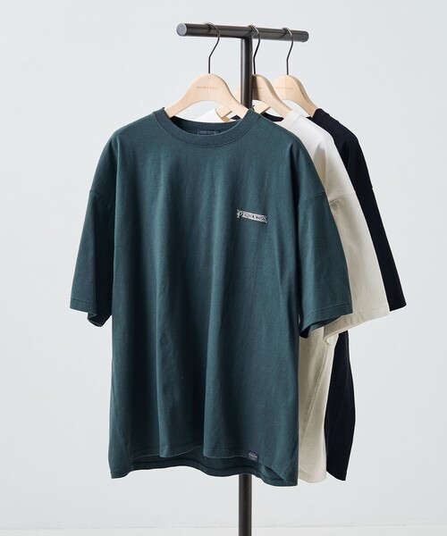 FREAK'S STORE（フリークスストア）の「PENDLETON/ペンドルトン BACK PRINT Tシャツ / バックプリント半袖Tシャツ（Tシャツ/カットソー・レディース・オフホワイト/グリーン/ブラック・ﾌﾘ-）」の20枚目の写真