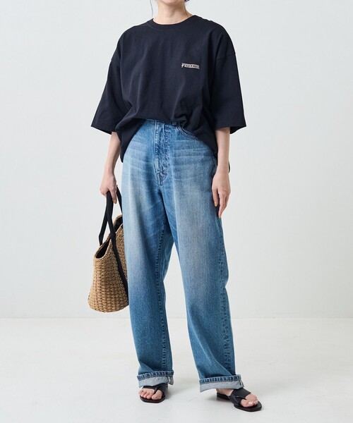 FREAK'S STORE（フリークスストア）の「PENDLETON/ペンドルトン BACK PRINT Tシャツ / バックプリント半袖Tシャツ（Tシャツ/カットソー・レディース・オフホワイト/グリーン/ブラック・ﾌﾘ-）」の6枚目の写真