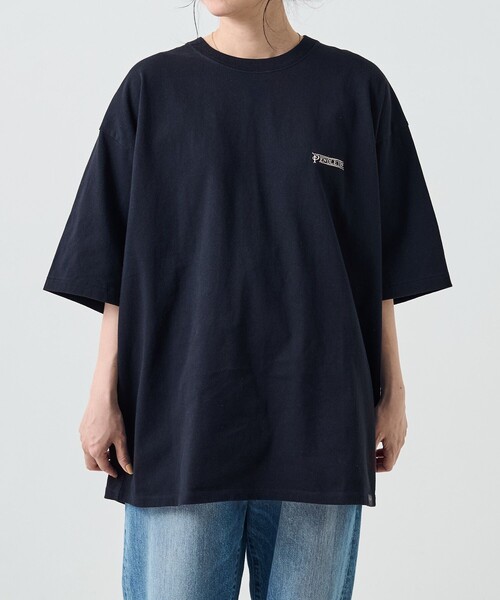 FREAK'S STORE（フリークスストア）の「PENDLETON/ペンドルトン BACK PRINT Tシャツ / バックプリント半袖Tシャツ（Tシャツ/カットソー・レディース・オフホワイト/グリーン/ブラック・ﾌﾘ-）」の21枚目の写真