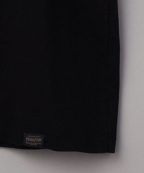 FREAK'S STORE（フリークスストア）の「PENDLETON/ペンドルトン BACK PRINT Tシャツ / バックプリント半袖Tシャツ（Tシャツ/カットソー・レディース・オフホワイト/グリーン/ブラック・ﾌﾘ-）」の13枚目の写真