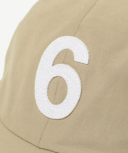 こども ビームス（コドモビームス）の「6°vocaLe / 6パネル ナイロン キャップ 22（キャップ・キッズ・ベージュ/ネイビー/ブラック・ONE SIZE）」の10枚目の写真