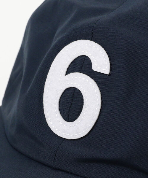 こども ビームス（コドモビームス）の「6°vocaLe / 6パネル ナイロン キャップ 22（キャップ・キッズ・ベージュ/ネイビー/ブラック・ONE SIZE）」の6枚目の写真