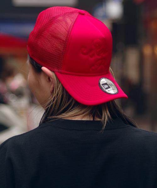 AVIREX（アヴィレックス）の「【NEW ERA/ニューエラ】 カーシブ ロゴ メッシュ キャップ / CURSIVE LOGO MESH CAP / アヴィレックス / AVIREX（キャップ・メンズ・ホワイト/ブラック/グレー/ベージュ/レッド・FREE）」の10枚目の写真