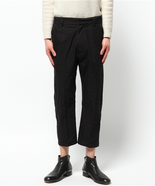 Lui's（ルイス）の「Lui's(ルイス) ポプリンクロップドパンツ（その他パンツ・メンズ・ベージュ/ブラック・MEDIUM/SMALL）」の5枚目の写真