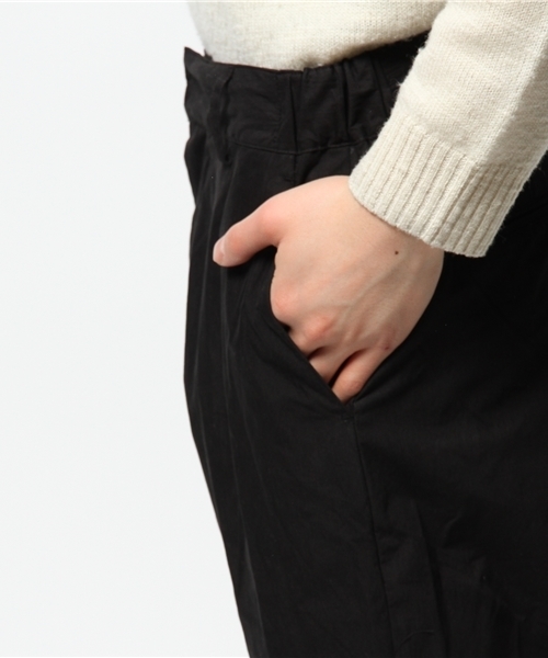 Lui's（ルイス）の「Lui's(ルイス) ポプリンクロップドパンツ（その他パンツ・メンズ・ベージュ/ブラック・MEDIUM/SMALL）」の8枚目の写真