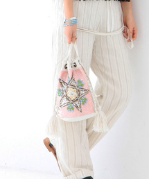 Another Edition | ビーズ巾着バッグ/AEBC BEADS ｷﾝﾁｬｸ(ショルダーバッグ)