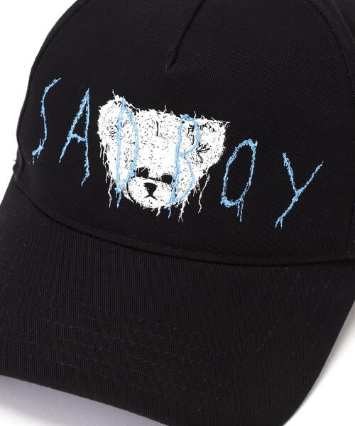 AZS TOKYO（アザストーキョー）の「AZS TOKYO/アザストーキョー/AD2001/SAD BOY CAP（キャップ・メンズ・ブラック・F）」の5枚目の写真