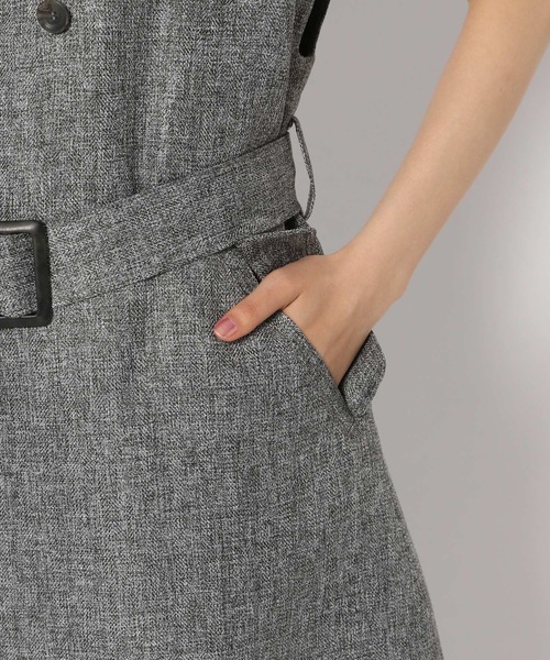 PAGEBOY（ページボーイ）の「ツイードロングジレ（その他アウター・レディース・ブラック/ブラウン・FREE）」の19枚目の写真