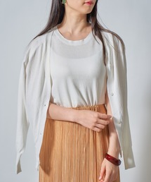 MAISON BREEZE | 【MAISON BREEZE】ノースリーブ×カーディガン2Pセット アンサンブル オフィスカジュアル SCCH164(カーディガン/ボレロ)