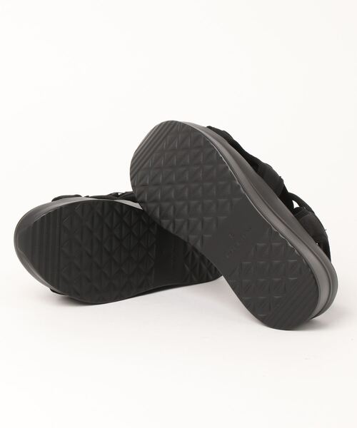 LSMR（レスモア）の「LSMR レスモア レディース ドローコード厚底スポーティサンダル 222207（サンダル・レディース・ブラック/ホワイト・S/LL/M/L）」の4枚目の写真