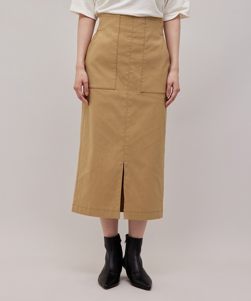 ROPE'（ロペ）の「ポケット付きタイトスカート（スカート・レディース・チャコールグレー/ブラウン/グリーン/ブルー系その他4・40/38/36）」の10枚目の写真