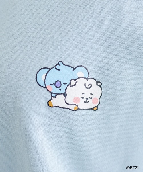 PUAL CE CIN(ピュアルセシン)の「【BT21】BABYプリントTシャツ(Tシャツ/カットソー・レディース・ブラック/サックスブルー/ホワイト・FREE)」の7枚目の写真