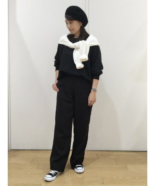 GAP（ギャップ）の「ヴィンテージ ソフトgapロゴ入りラグランスウェット・トレーナー（スウェット・レディース・ライトグレー/ブラック/ブラウン/グリーン系その他/ピンク系その他/アイボリー/ネイビー/ピンク/ブラック系その他・XS/XL/M/S/L/XXS）」の11枚目の写真