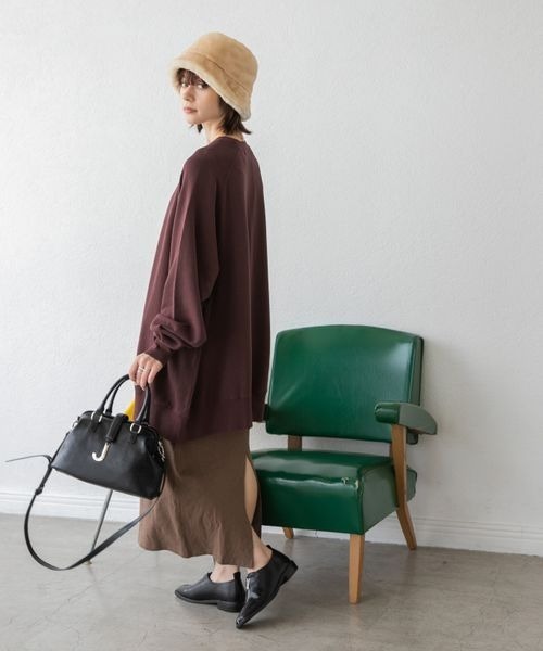 JEANASIS（ジーナシス）の「メタルJダレスボストン/162839（ボストンバッグ・レディース・ホワイト/ブラック/カーキ・FREE）」の10枚目の写真