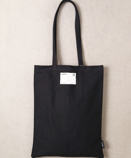 ADAM PATEK（アダムパテック）の「【ADAMPATEK】basic canvas tote bag（トートバッグ・メンズ・ホワイト/ブラック・フリー）」の2枚目の写真