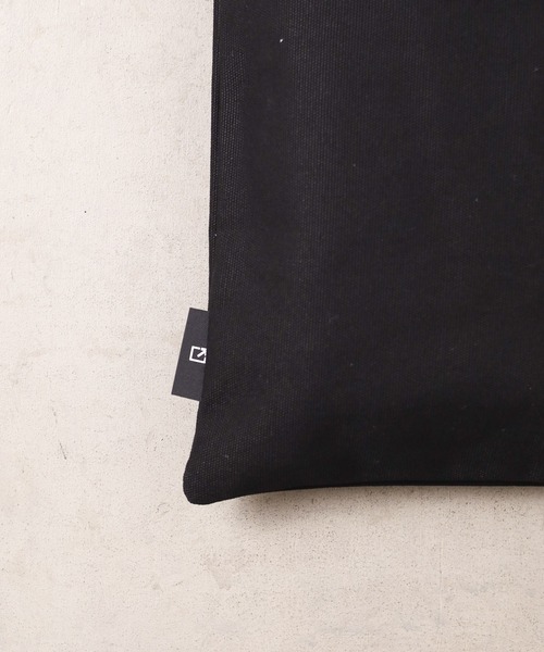 ADAM PATEK（アダムパテック）の「【ADAMPATEK】basic canvas tote bag（トートバッグ・メンズ・ホワイト/ブラック・フリー）」の4枚目の写真