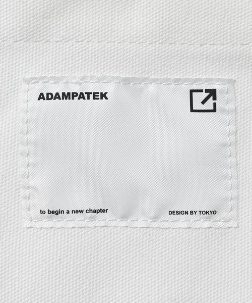 ADAM PATEK（アダムパテック）の「【ADAMPATEK】basic canvas tote bag（トートバッグ・メンズ・ホワイト/ブラック・フリー）」の11枚目の写真