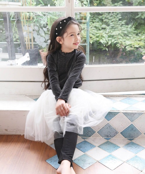 Rora（ローラ）の「ルイーズ スカートパンツ（スカート・キッズ・ホワイト・120/140/110/130/150）」の2枚目の写真