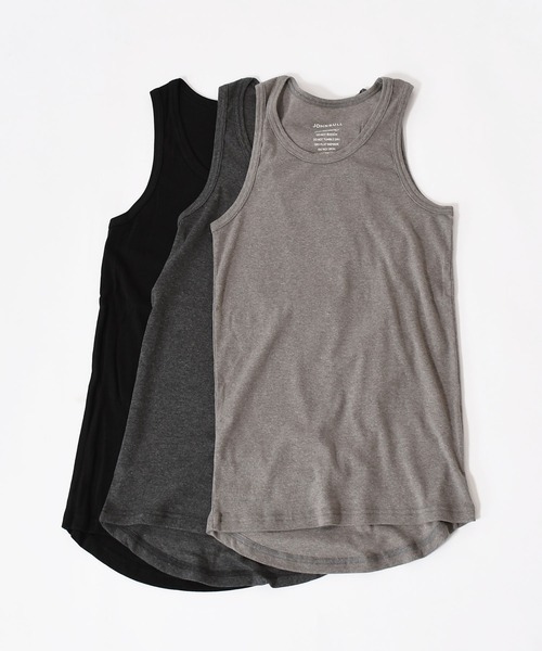 Johnbull（ジョンブル）の「タンクトップ（タンクトップ・メンズ・ヘザーグレー/チャコールグレー/ブラック・MEDIUM/LARGE）」の3枚目の写真