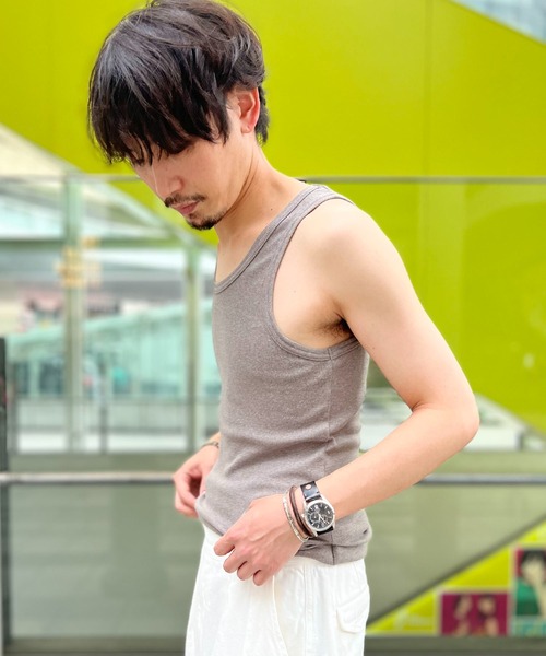 Johnbull（ジョンブル）の「タンクトップ（タンクトップ・メンズ・ヘザーグレー/チャコールグレー/ブラック・MEDIUM/LARGE）」の8枚目の写真