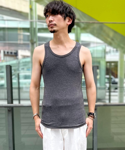 Johnbull（ジョンブル）の「タンクトップ（タンクトップ・メンズ・ヘザーグレー/チャコールグレー/ブラック・MEDIUM/LARGE）」の21枚目の写真