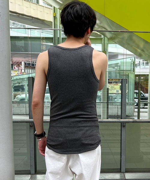 Johnbull（ジョンブル）の「タンクトップ（タンクトップ・メンズ・ヘザーグレー/チャコールグレー/ブラック・MEDIUM/LARGE）」の12枚目の写真