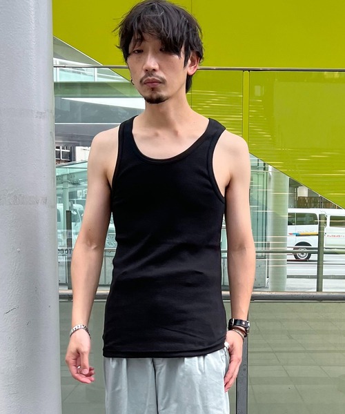 Johnbull（ジョンブル）の「タンクトップ（タンクトップ・メンズ・ヘザーグレー/チャコールグレー/ブラック・MEDIUM/LARGE）」の4枚目の写真