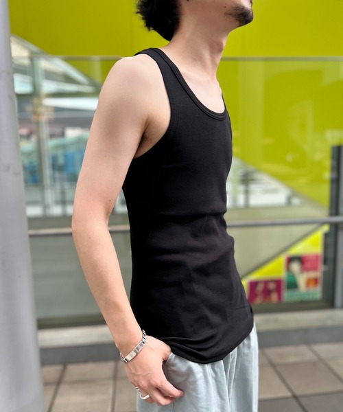 Johnbull（ジョンブル）の「タンクトップ（タンクトップ・メンズ・ヘザーグレー/チャコールグレー/ブラック・MEDIUM/LARGE）」の7枚目の写真