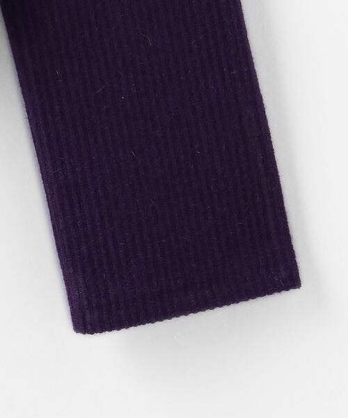 Steven Alan（スティーブンアラン）の「＜Steven Alan＞INLAY CARDIGAN/カーディガン（カーディガン/ボレロ・レディース・ブラック/ベージュ/パープル・FREE）」の8枚目の写真