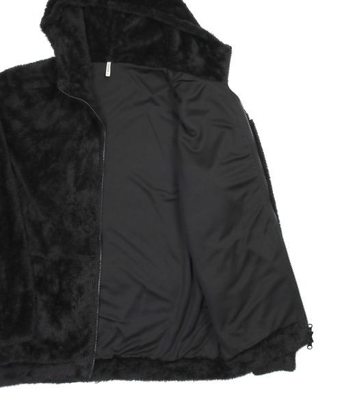 charbon シャルボン SHAGGY FLEECE ZIP PARKA 新品シャルボン charbon SHAGGY FLEECE ZIP PARKA