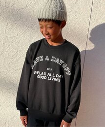 BREEZE by saori | WEB限定 ロゴプリントトレーナー【BREEZE by saori】(スウェット)