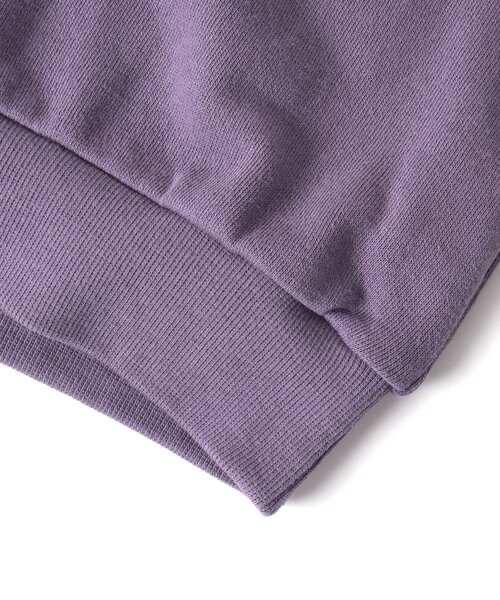 BREEZE by saori（ブリーズバイサオリ）の「WEB限定 ロゴプリントトレーナー【BREEZE by saori】（スウェット・キッズ・ブラック/パープル/オフホワイト・150/100/90/140/110/160/120/130）」の18枚目の写真