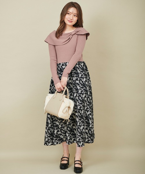 セール ニットドッキングワンピース ワンピース 31 Sons De Mode トランテアン ソン ドゥ モード のファッション通販 Zozotown