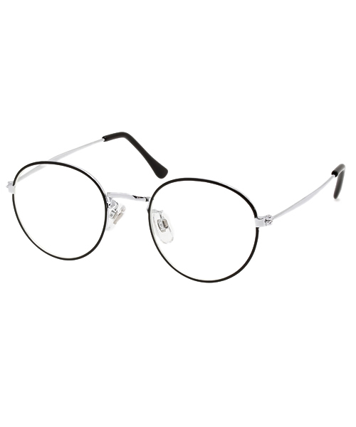 WEGO（ウィゴー）の「WEGO/コンビボストンタイプ（メガネ・メンズ・ホワイト/シルバー/ゴールド・FREE）」の2枚目の写真