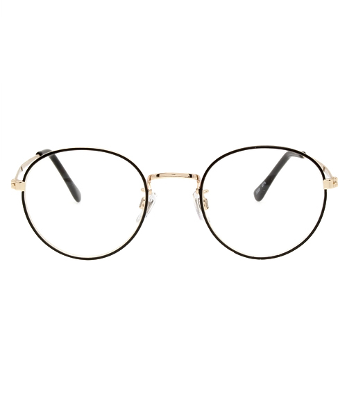 WEGO（ウィゴー）の「WEGO/コンビボストンタイプ（メガネ・メンズ・ホワイト/シルバー/ゴールド・FREE）」の4枚目の写真