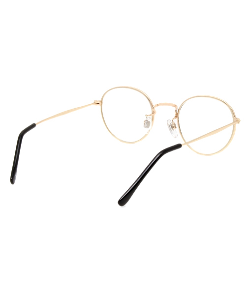 WEGO（ウィゴー）の「WEGO/コンビボストンタイプ（メガネ・メンズ・ホワイト/シルバー/ゴールド・FREE）」の6枚目の写真