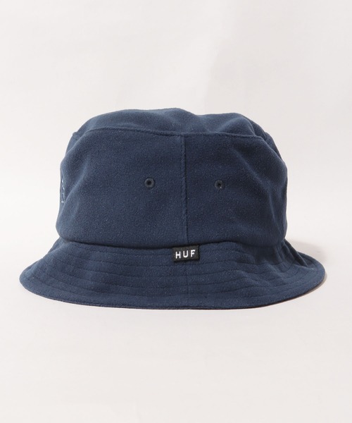 HUF（ハフ）の「HUF/ハフ CROWN POLAR FLEECE BUCKET HAT バケットハット（ハット・メンズ・グレー/ネイビー・S/M/L/XL）」の10枚目の写真